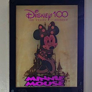 Handmade Minnie Plaque